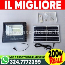 FARO LED 200w👉+ PANNELLO