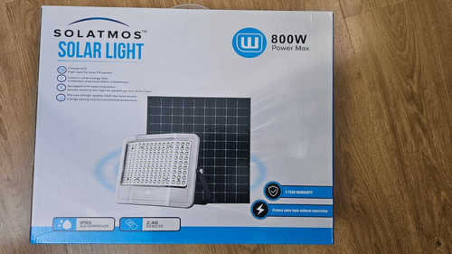 Faro solare 800 led - 800,