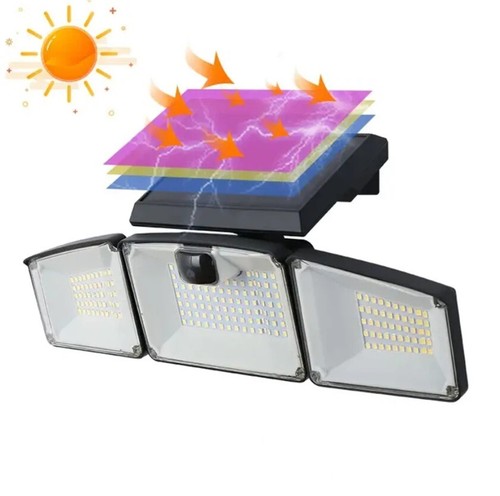 Faretto solare 192 led - faretto,