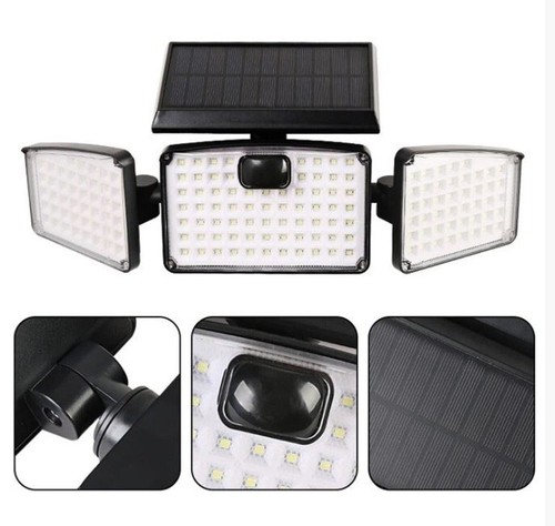 Faretto solare led con - solare, 5w
