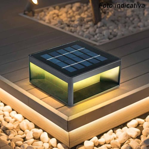 Faretto solare led 10w cubo - led,
